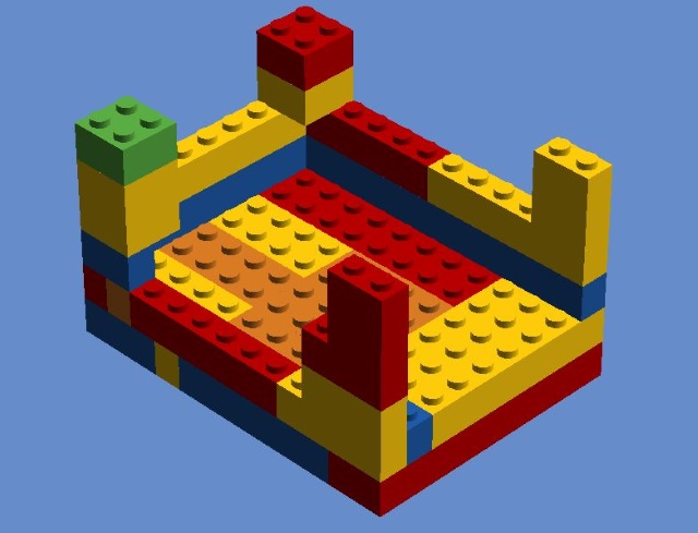 用 LEGO 做 Raspberry PI 2 外殼